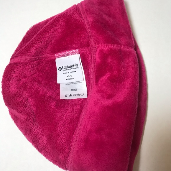 Brand New Columbia Beanie/Tobogan Pink OS - Picture 4 of 6
